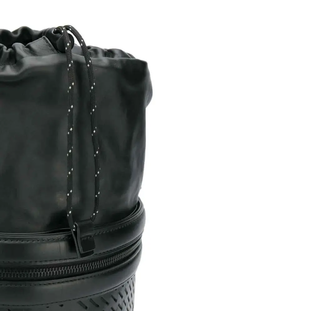 Alternative view of Túi Bottega Veneta Perforated Messenger Bag 'Black' 578544-VBOY1-1000