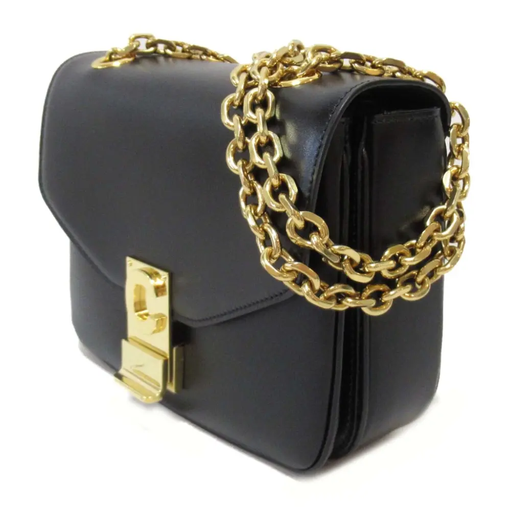 Túi Celine Small C Shiny Calfskin 'Black' 188403BFB-38NO - Ảnh 4