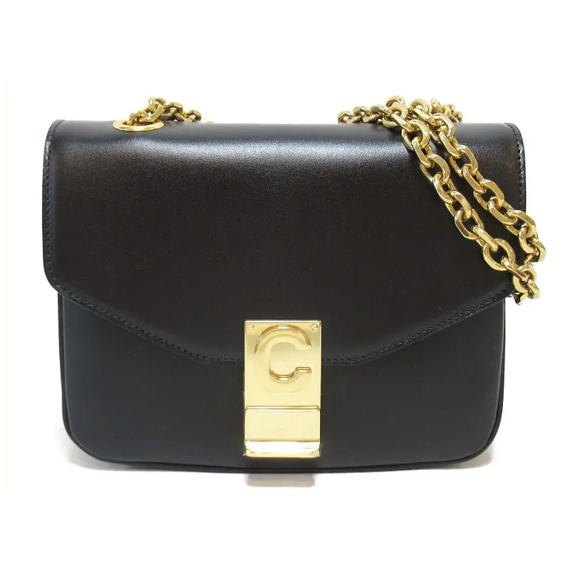 Túi Celine Small C Shiny Calfskin 'Black' 188403BFB-38NO