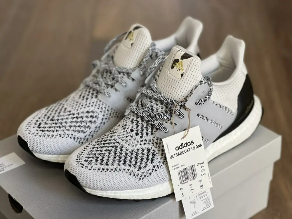 Giày Adidas UltraBoost 1.0 DNA 'White Black' GZ0449 - Ảnh 4
