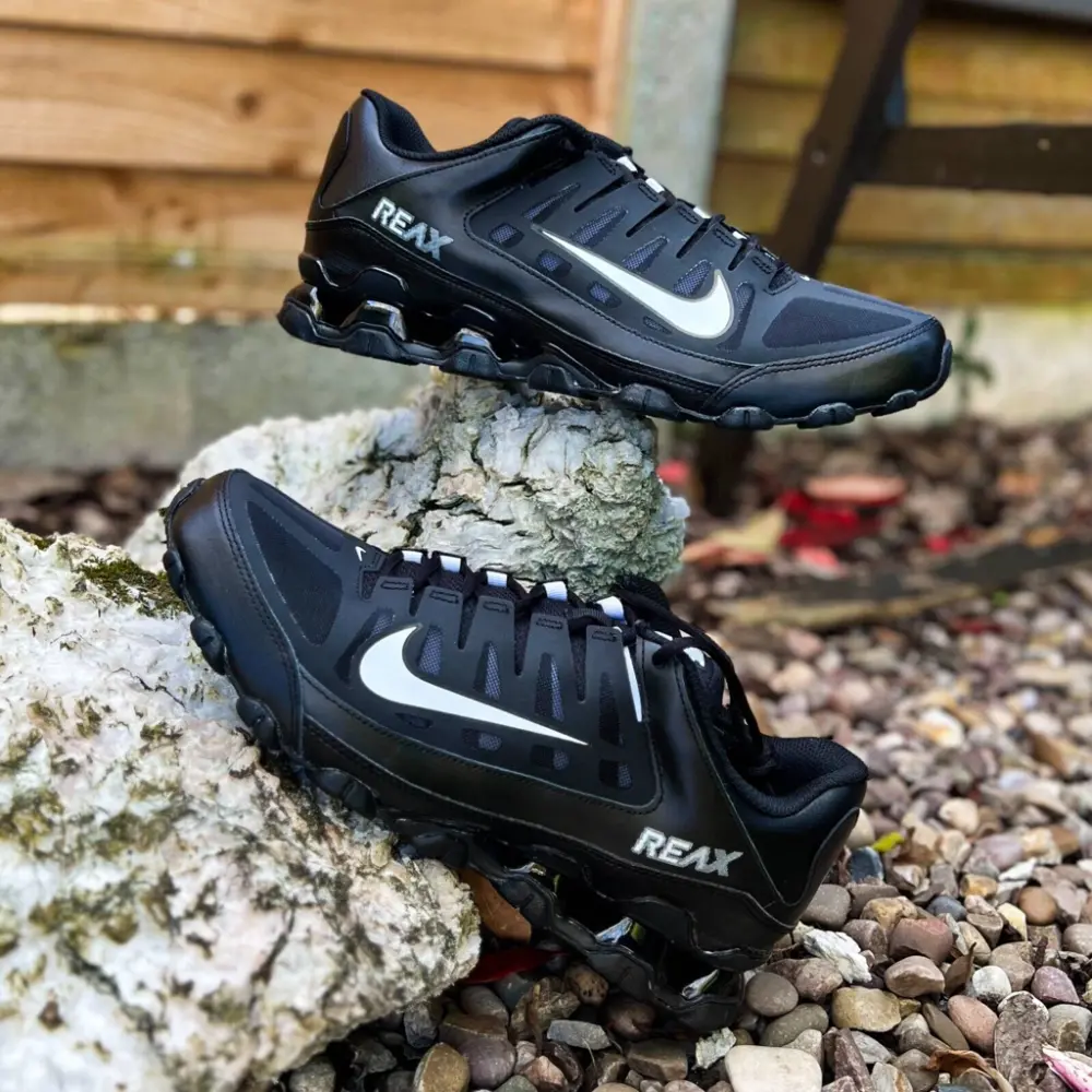 Alternative view of Giày Nike Reax 8 TR Mesh 'Black White' 621716-033