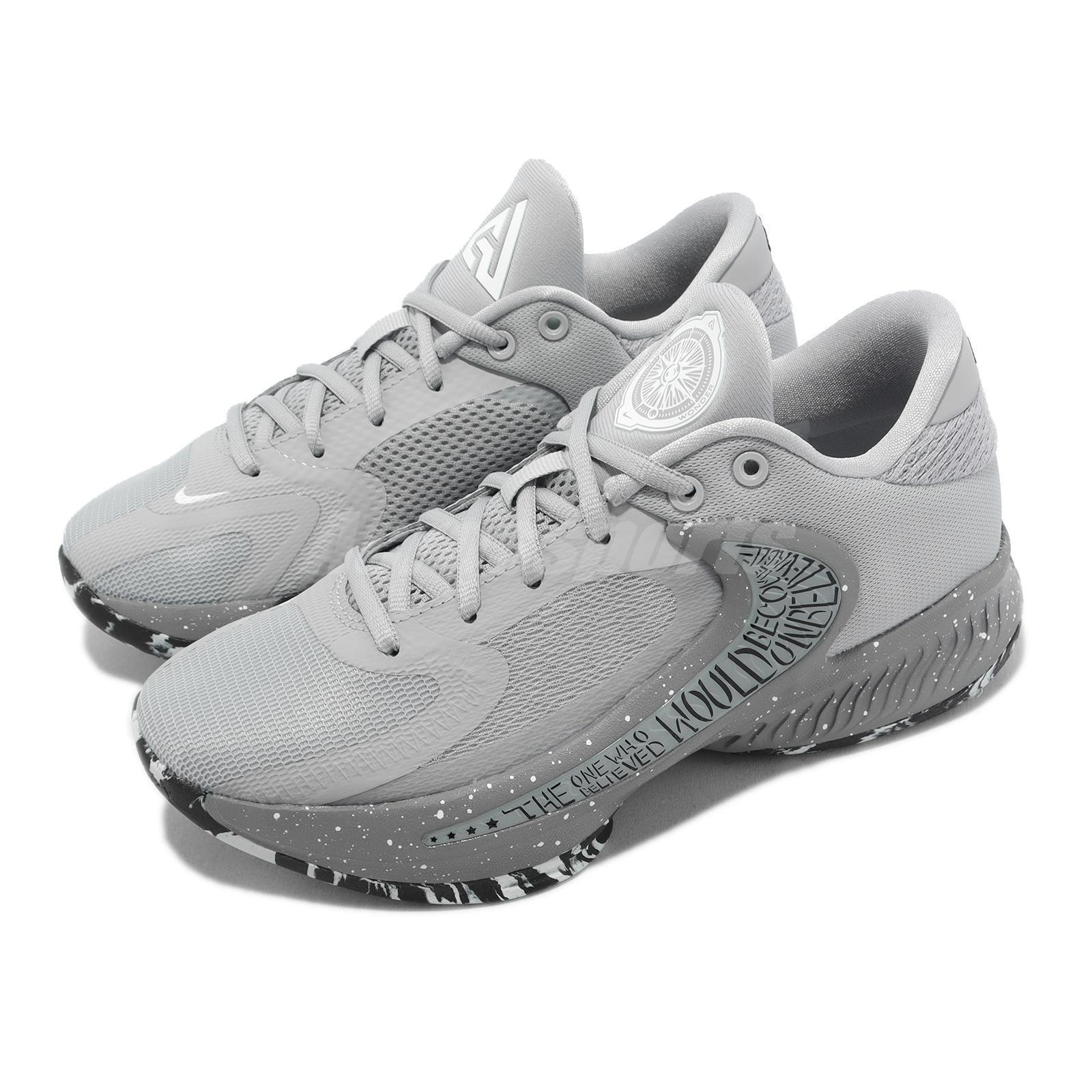 Giày Nike Zoom Freak 4 GS 'Etched in Stone' DQ0553-004 - Ảnh 3