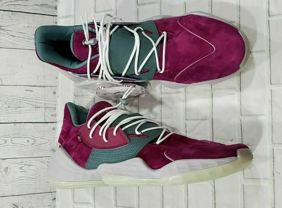 Alternative view of Giày Adidas Harden Vol. 4 'Daniel Patrick Power Berry' FY2791