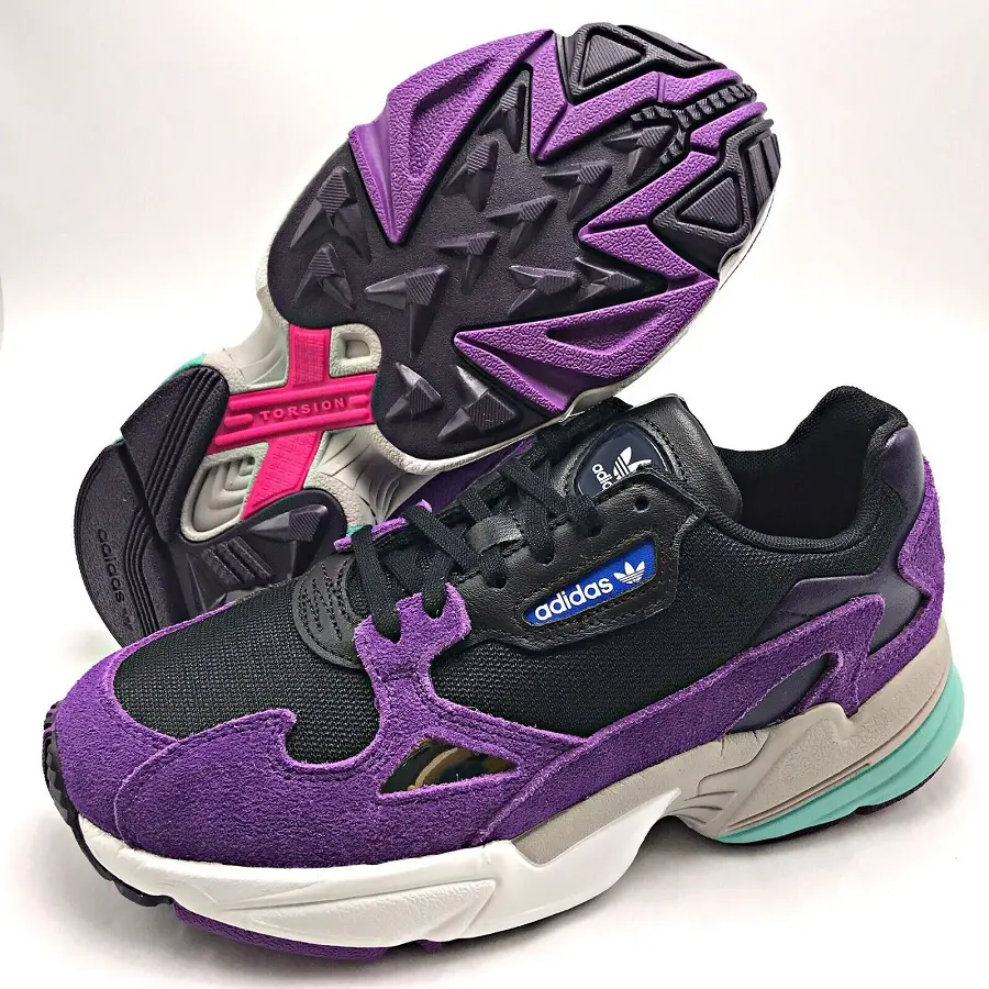 Giày Adidas Falcon 'Purple Black' CG6216 - Ảnh 6