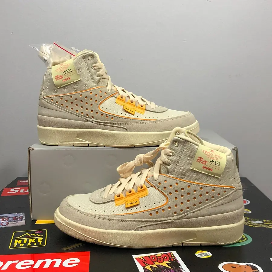 Alternative view of Giày Nike Air Jordan 2 x Union LA 'Rattan' DN3802-200