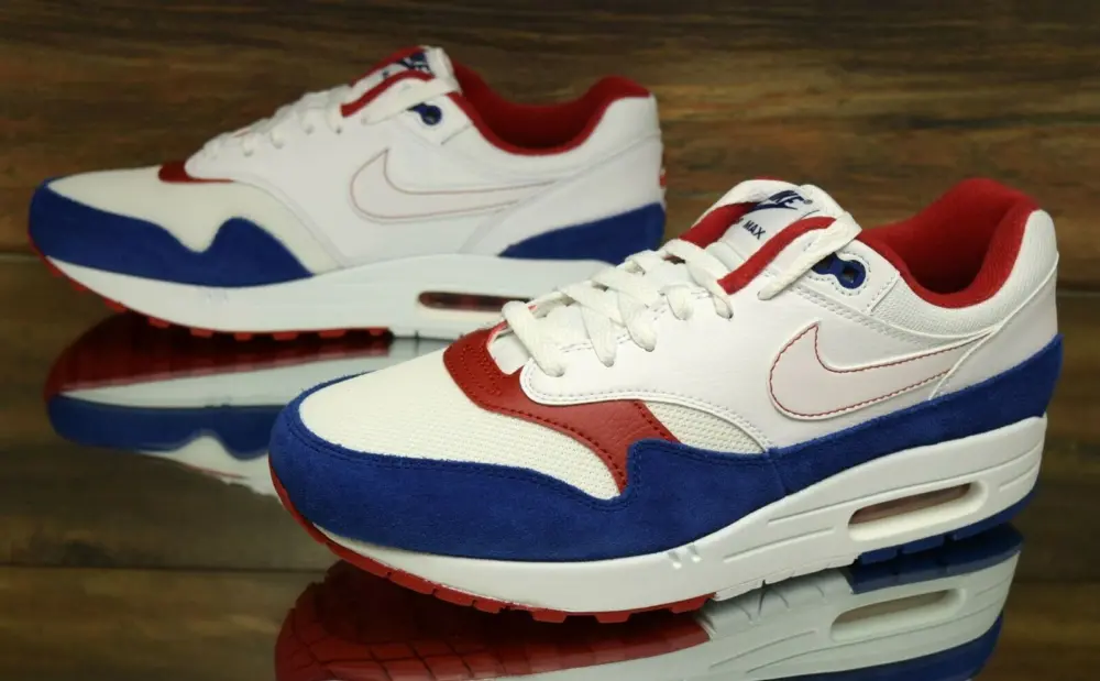 Giày Nike Air Max 1 White Red Blue CJ9927-100 - Ảnh 5