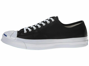Alternative view of Giày Converse Jack Purcell Signature Ox Leather 'Black' 149910C