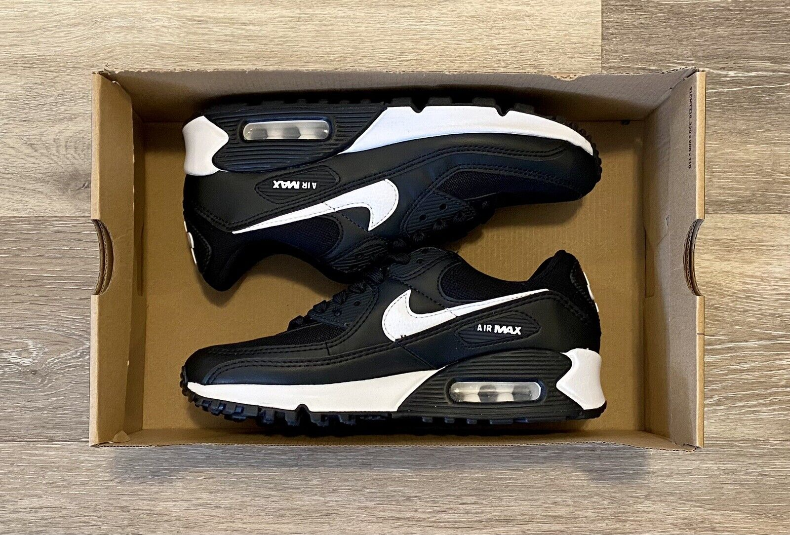 Giày Nike Air Max 90 'Black White' DH8010-002 - Ảnh 5
