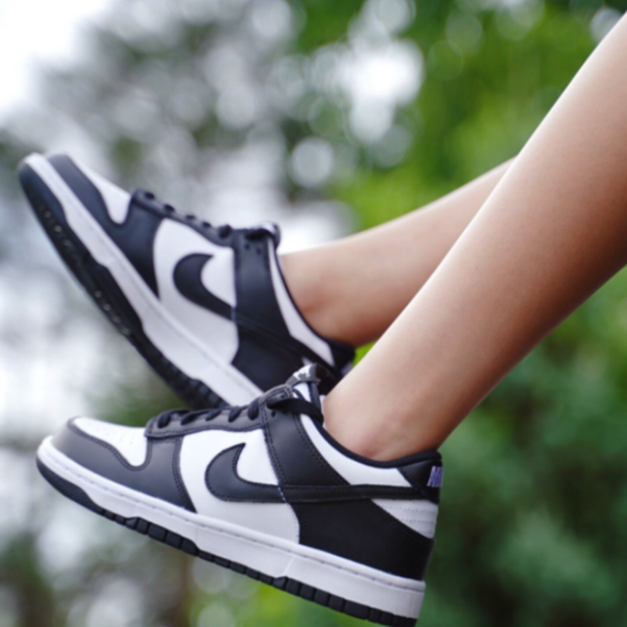 Giày Nike Dunk Low 'Black White' DD1391-100 - Ảnh 5