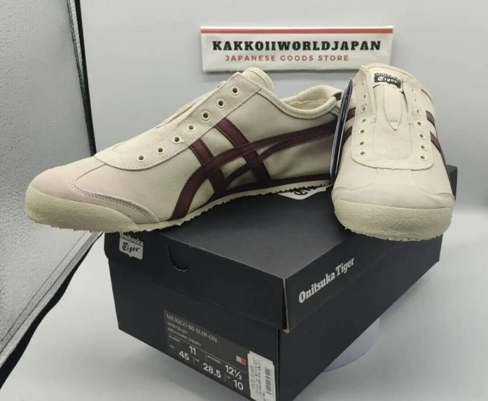 Alternative view of Giày Onitsuka Tiger Mexico 66 'White Red' 1183B782-201