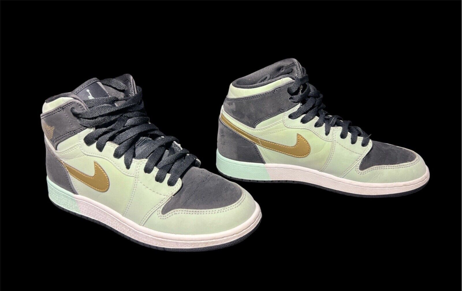 Giày Nike Air Jordan 1 Retro High GS 'Mint Foam' 332148-300 - Ảnh 4