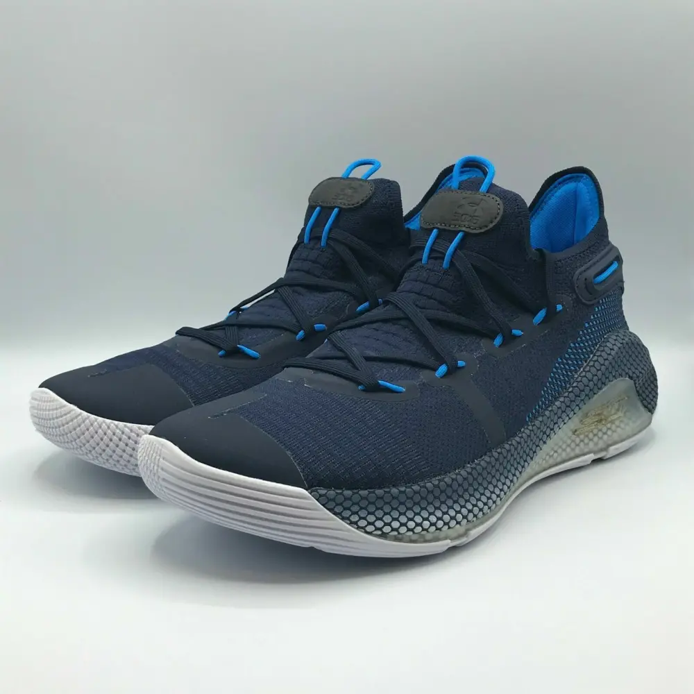 Alternative view of Giày Under Armour Curry 6 Team 'Navy Blue' 3022893-409