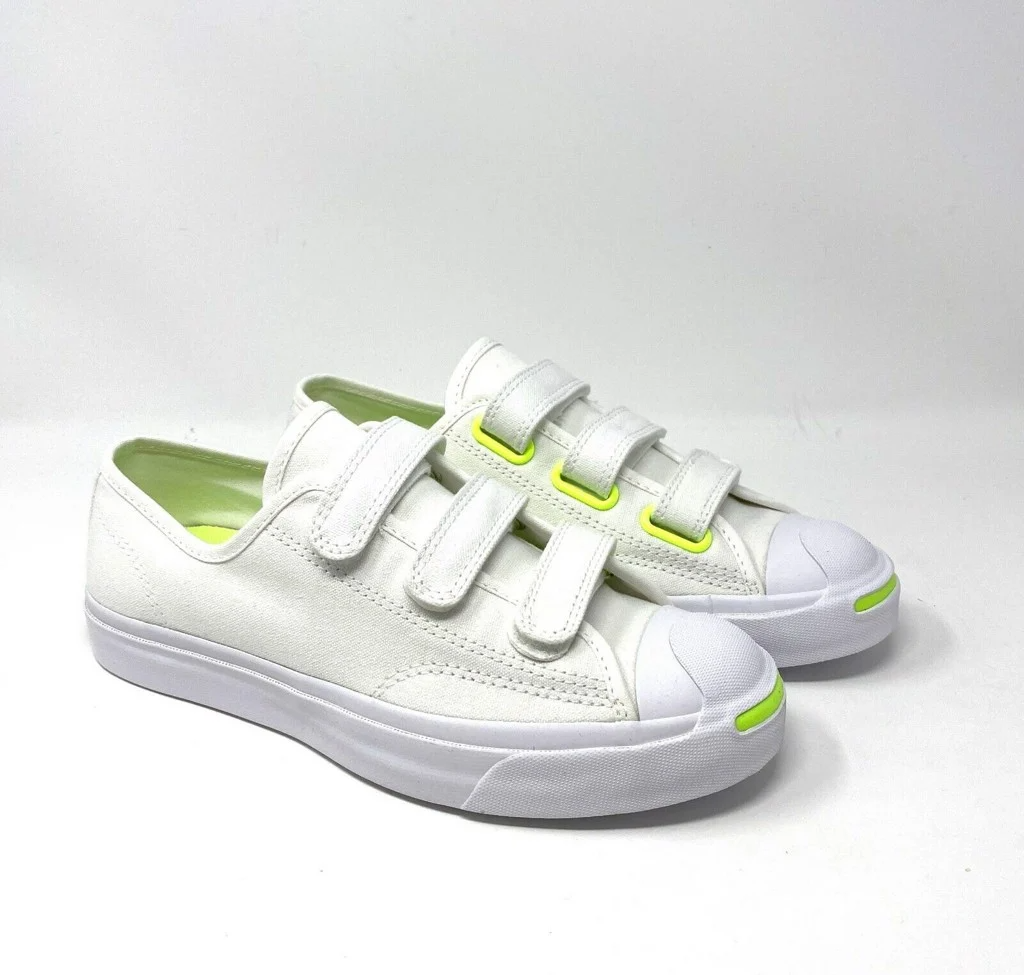 Giày Converse Jack Purcell Low Easy-On 'White Ghost Green' 168137C - Ảnh 5
