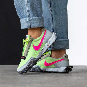 Alternative view of Giày Nike Waffle Racer Crater 'Barely Volt' CT1983-700