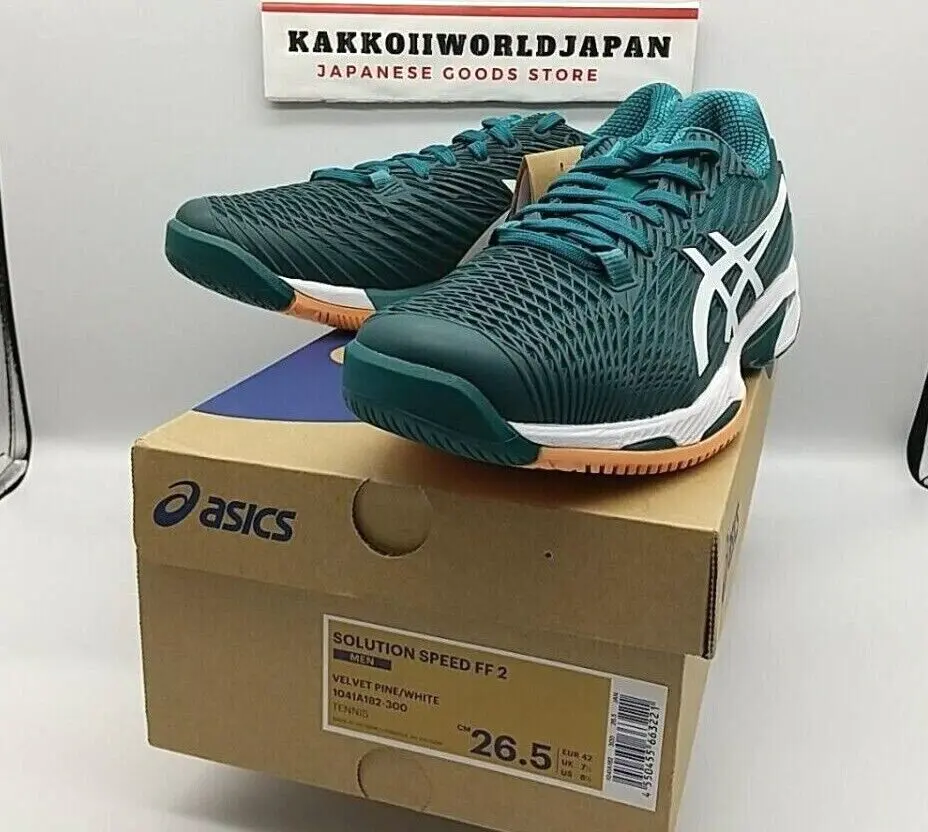 Alternative view of Giày Asics Solution Speed FF 2 'Green' 1041A182-300