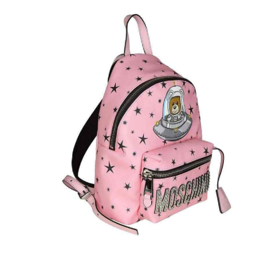 Balo Moschino Space Teddy Bear ‘Pink’ A-7641-8210-1221 - Ảnh 3