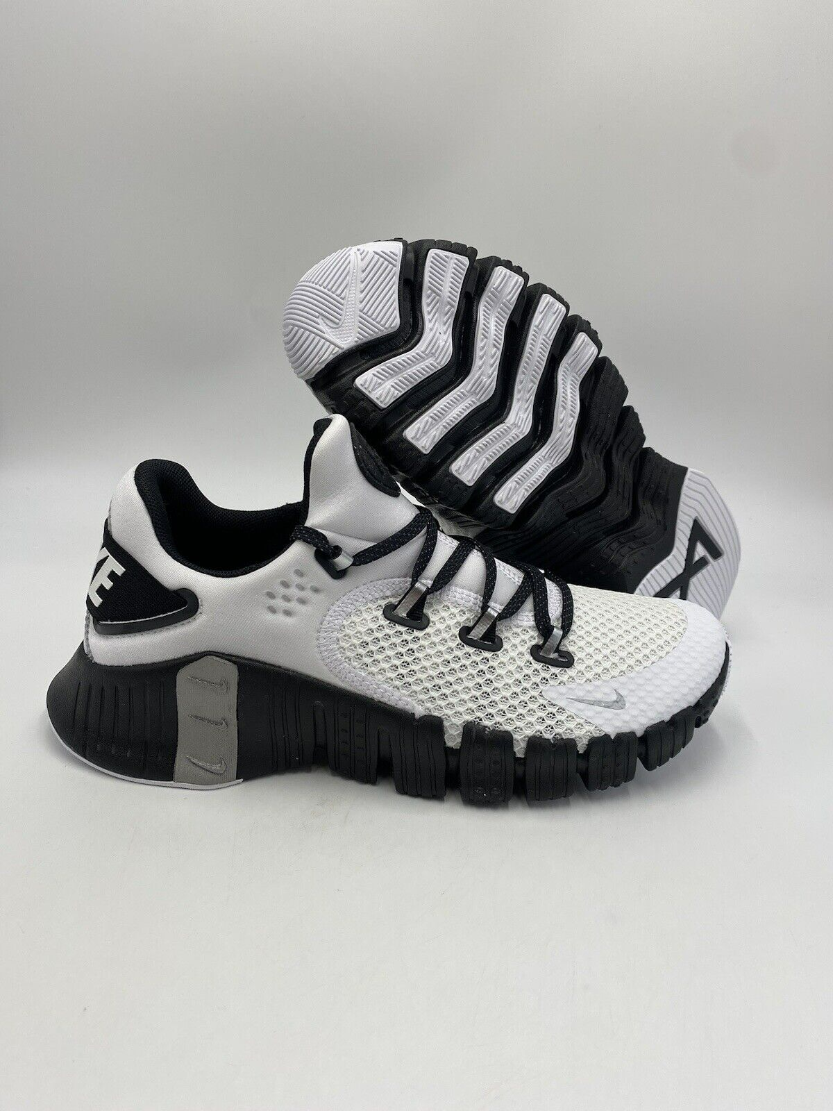 Giày Nike Free Metcon 4 Premium 'White Black Chrome' DQ4678-100 - Ảnh 6