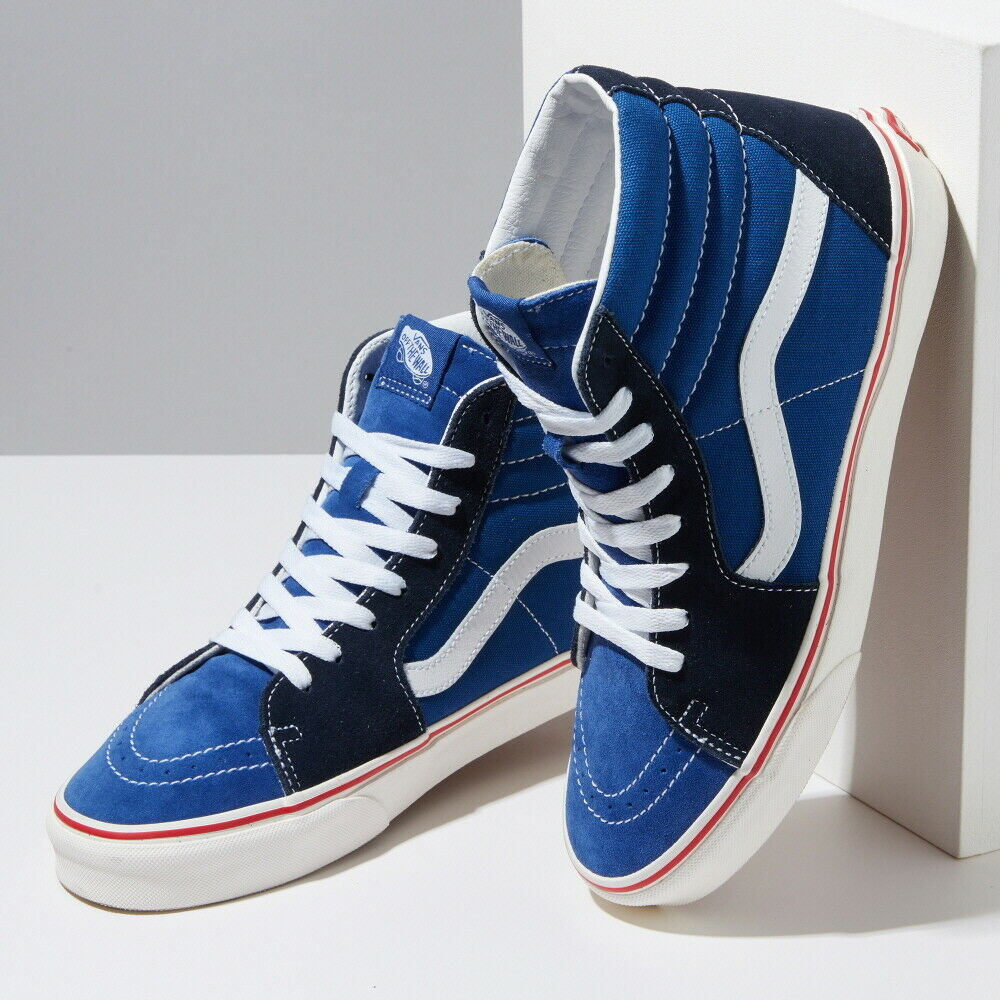Giày Vans Sk8-Hi 'Blue Black' VN0A4U3C2ND - Ảnh 5