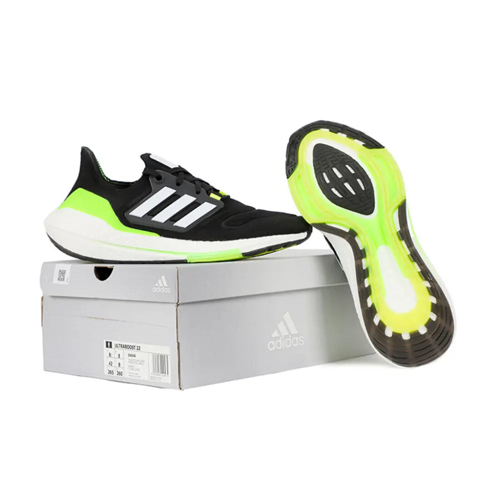Giày Adidas UltraBoost 22 'Black Solar Green' GX6640 - Ảnh 9