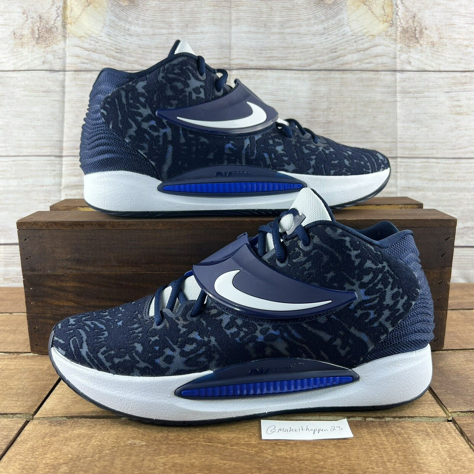 Giày Nike KD 14 TB 'College Navy' DM5040-400 - Ảnh 4