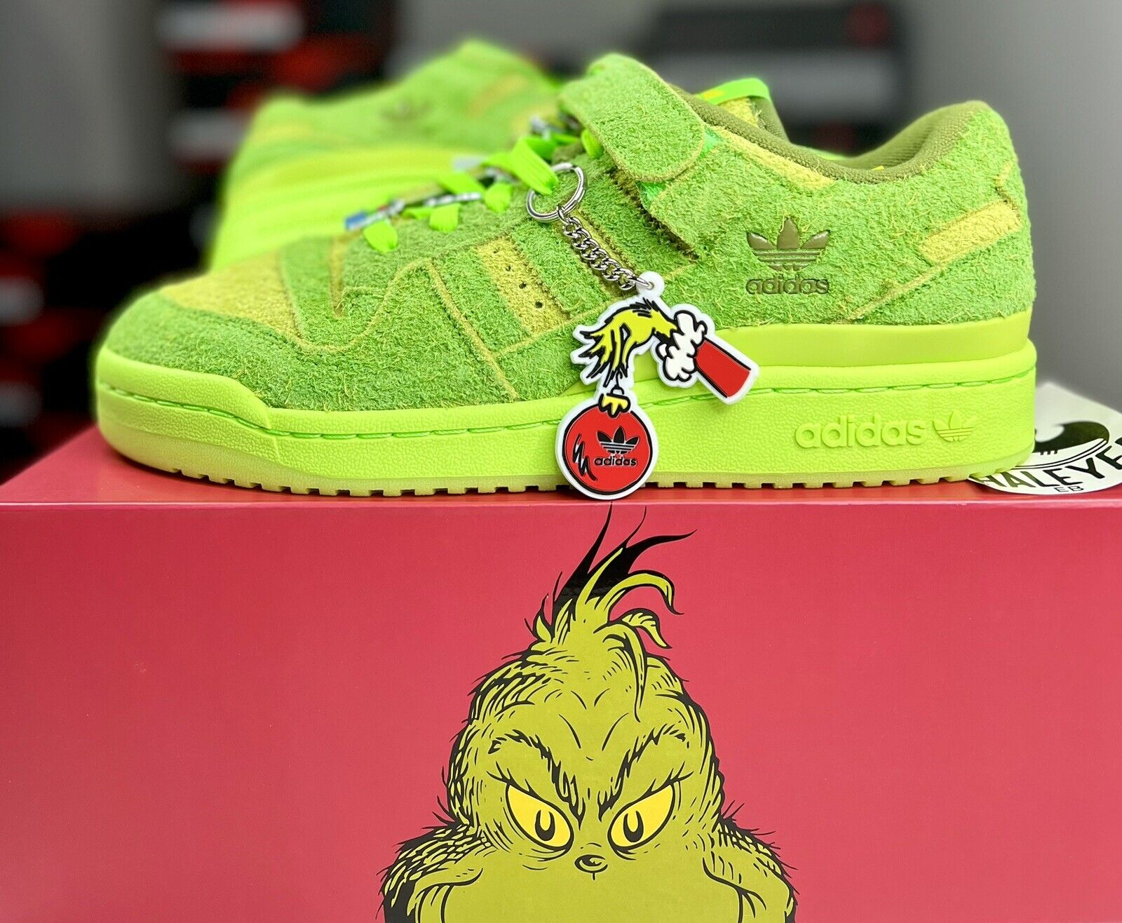 Giày Adidas Dr. Seuss x Forum Low 'Grinch' HP6772 - Ảnh 3