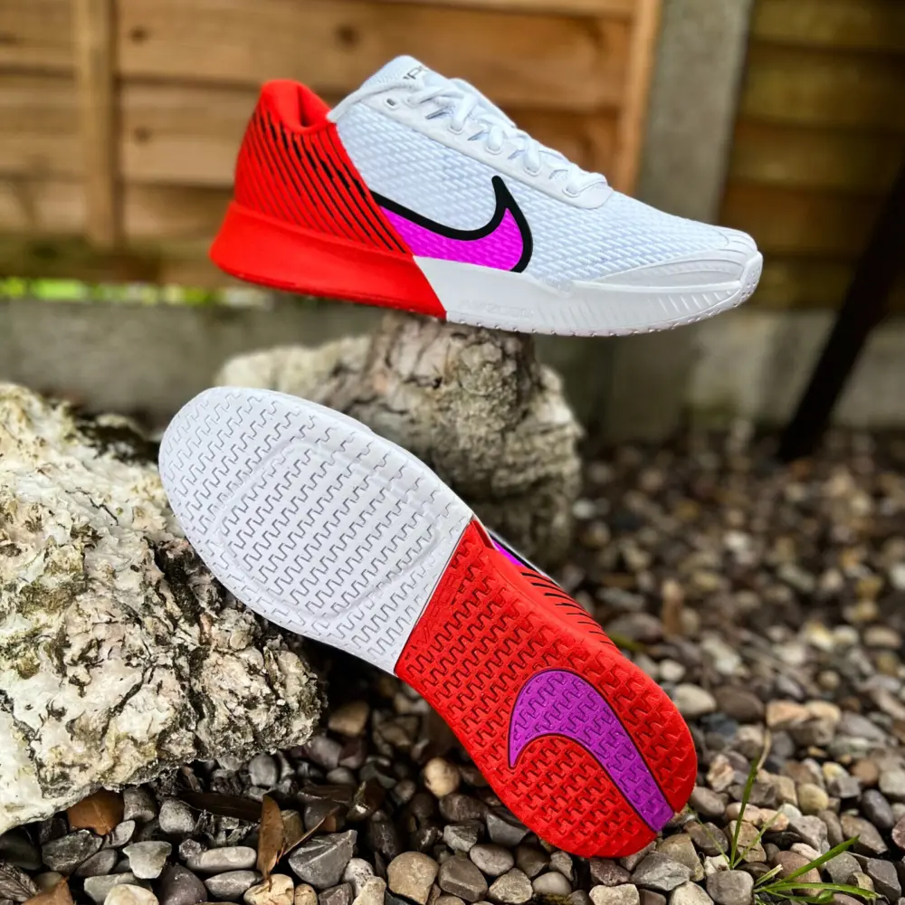 Giày Nike Court Air Zoom Vapor Pro 2 'White Red' DR6191-100 - Ảnh 3