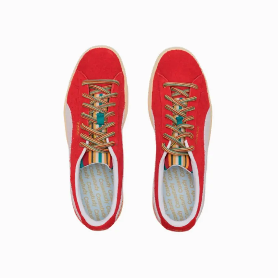 Giày Puma Suede Vintage Casestudy ‘Red White’ 389447-01 - Ảnh 5