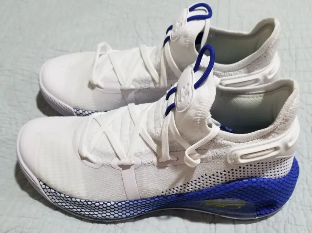 Giày Under Armour Curry 6 'Dub Nation' GS 3020415-103 - Ảnh 3