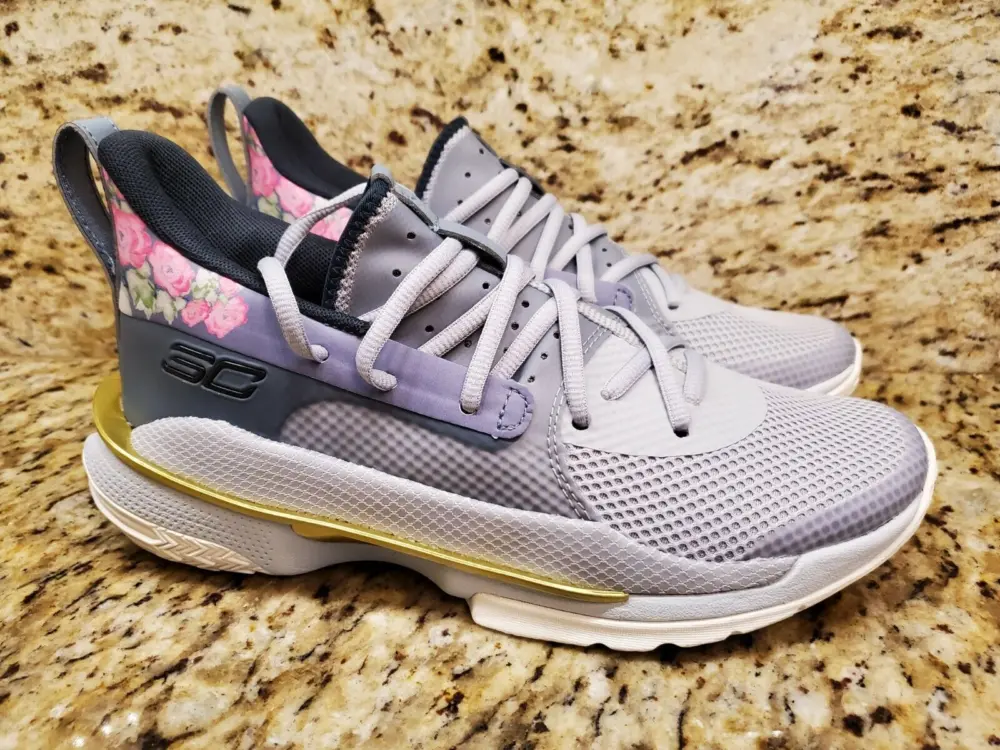 Giày Under Armour Curry 7 'Gray' 3022113-103 - Ảnh 3