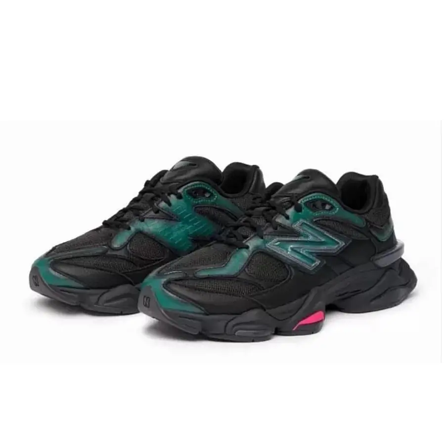 Giày New Balance 9060 Mowalola Burglarwear 'Black Teal Pink' U9060ML - Ảnh 5