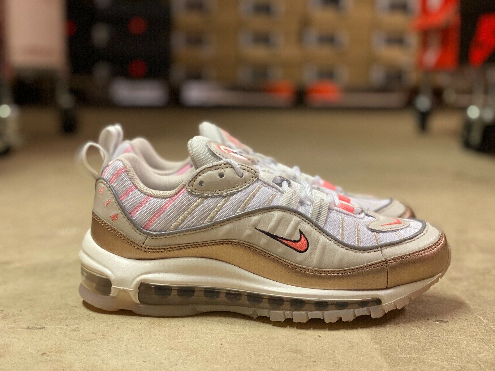 Giày Nike Air Max 98 “Rose Gold” CI9907-100 - Ảnh 4
