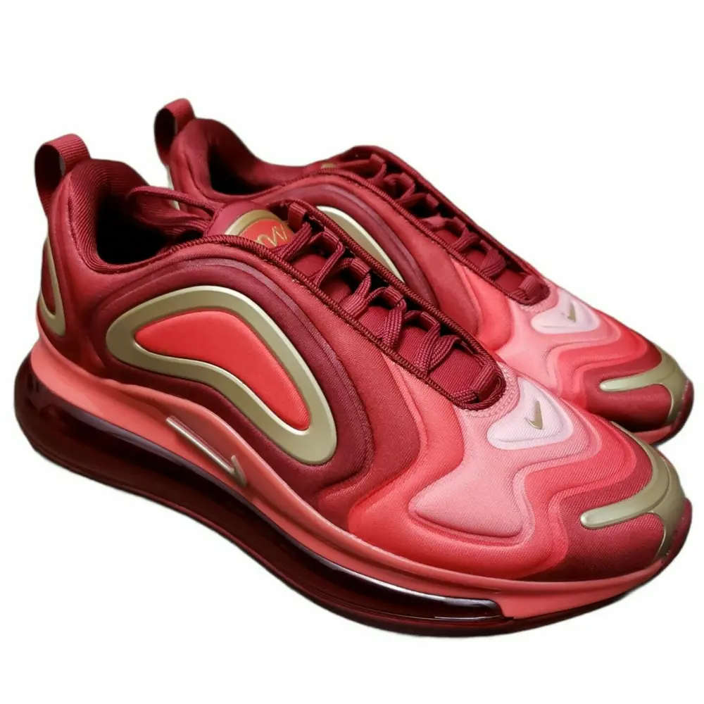 Giày Nike Air Max 720 GS 'Crimson Gold' AQ3195-600 - Ảnh 4