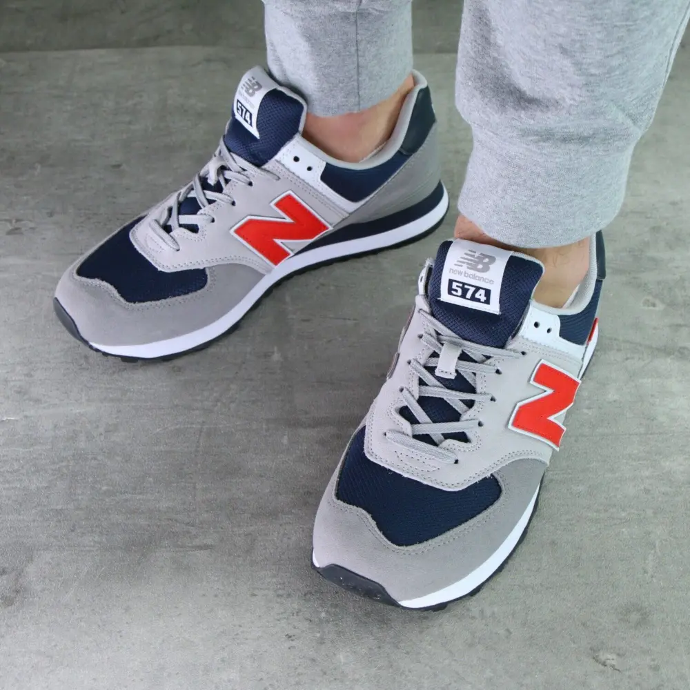 Giày New Balance 574 'Marblehead Velocity Red' ML574SO2 - Ảnh 5