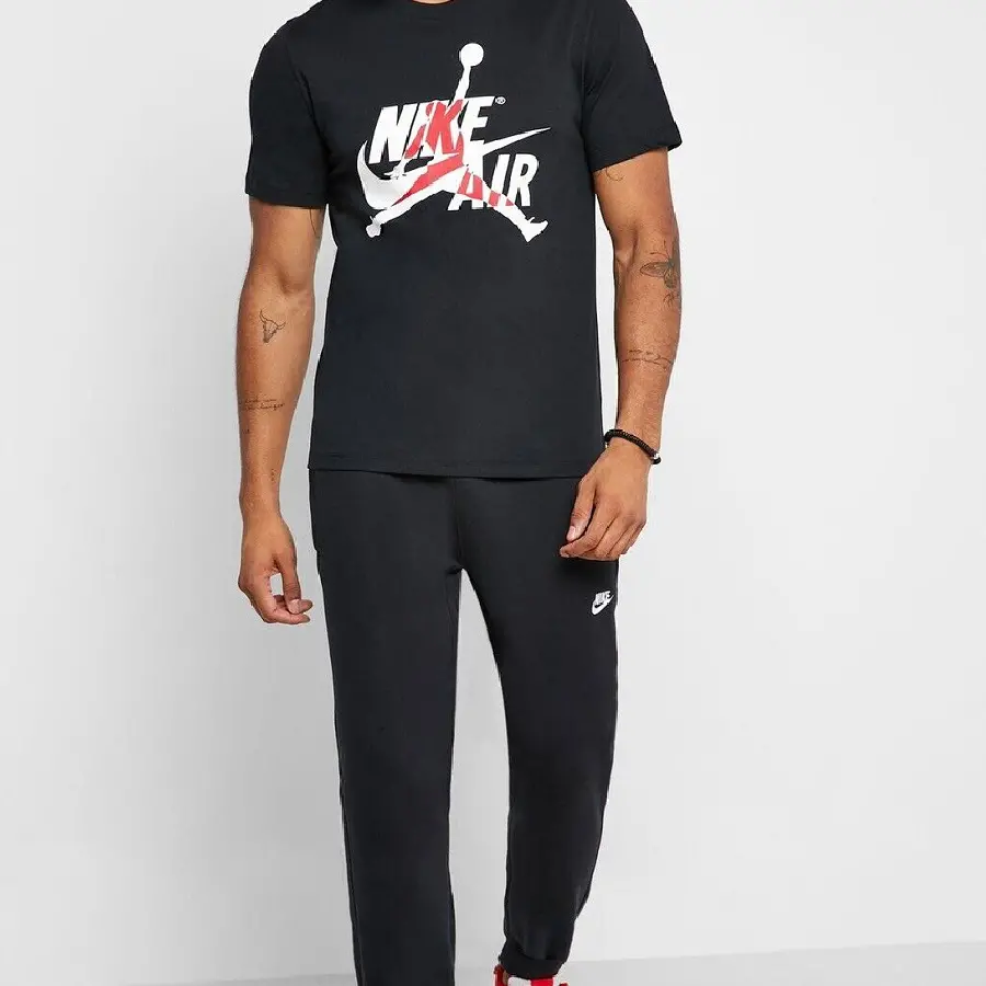 Áo Nike Air Jordan Jumpman Classic Shirt Black BV5905-010 - Ảnh 5