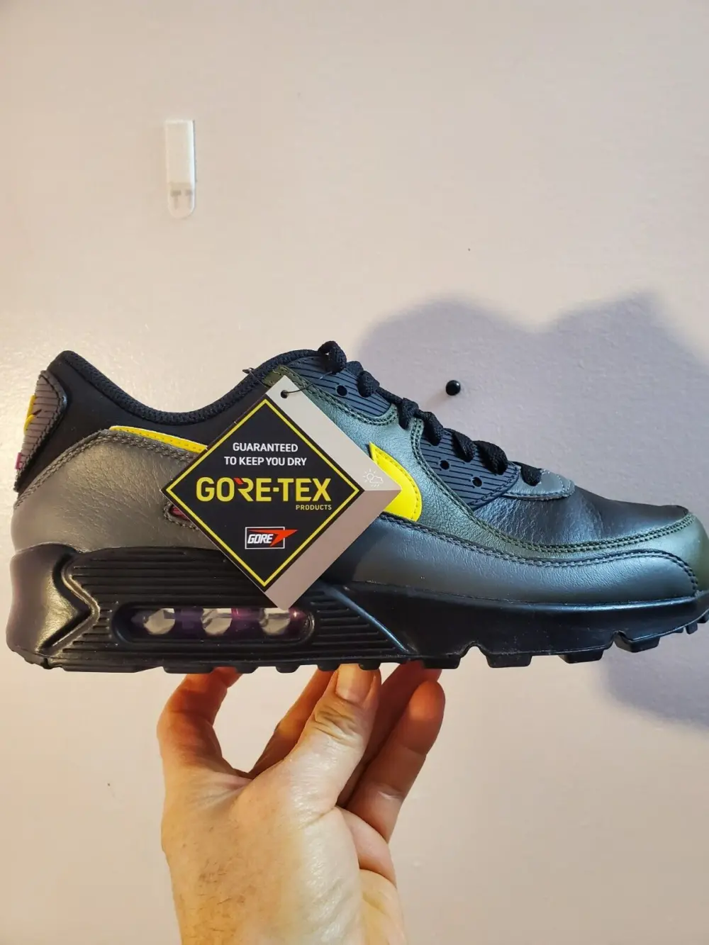 Giày Nike Air Max 90 GORE-TEX 'Tour Yellow Cargo Khaki' DJ9779-001 - Ảnh 6