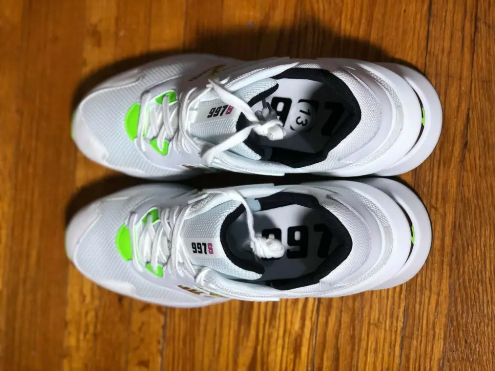 Giày New Balance 997S 'Berry Lime' MS997KL3 - Ảnh 4