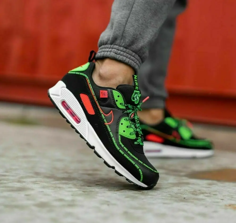 Giày Nike Air Max 90 'Worldwide' CK6474-001 - Ảnh 3