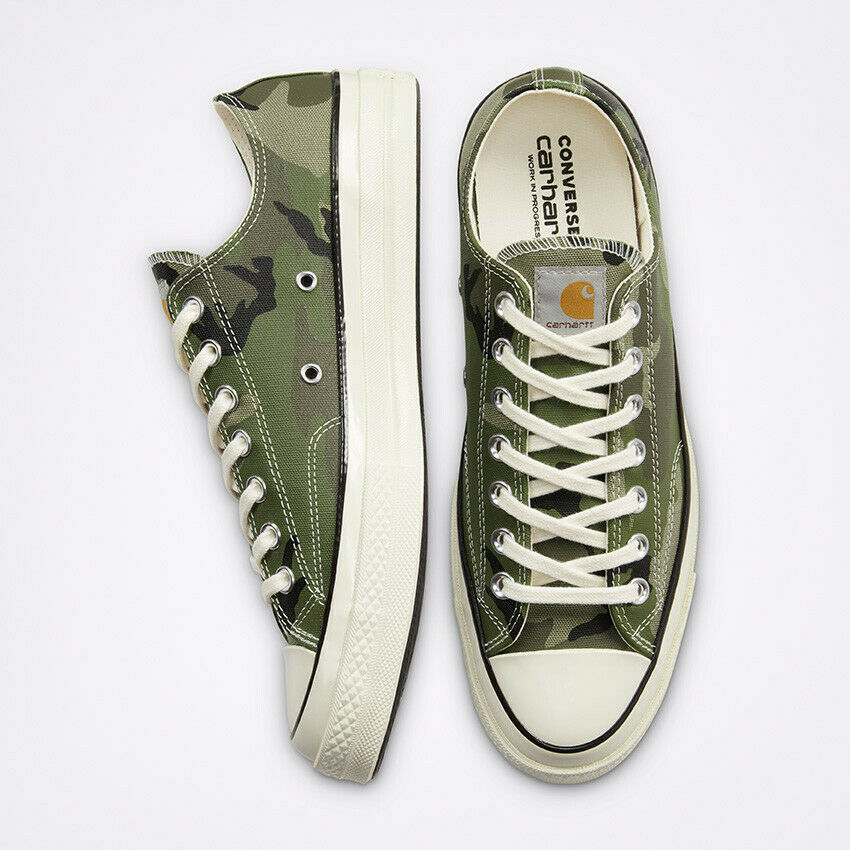 Giày Converse Carhartt WIP x Chuck 70 'Green Camo' 165559C - Ảnh 5