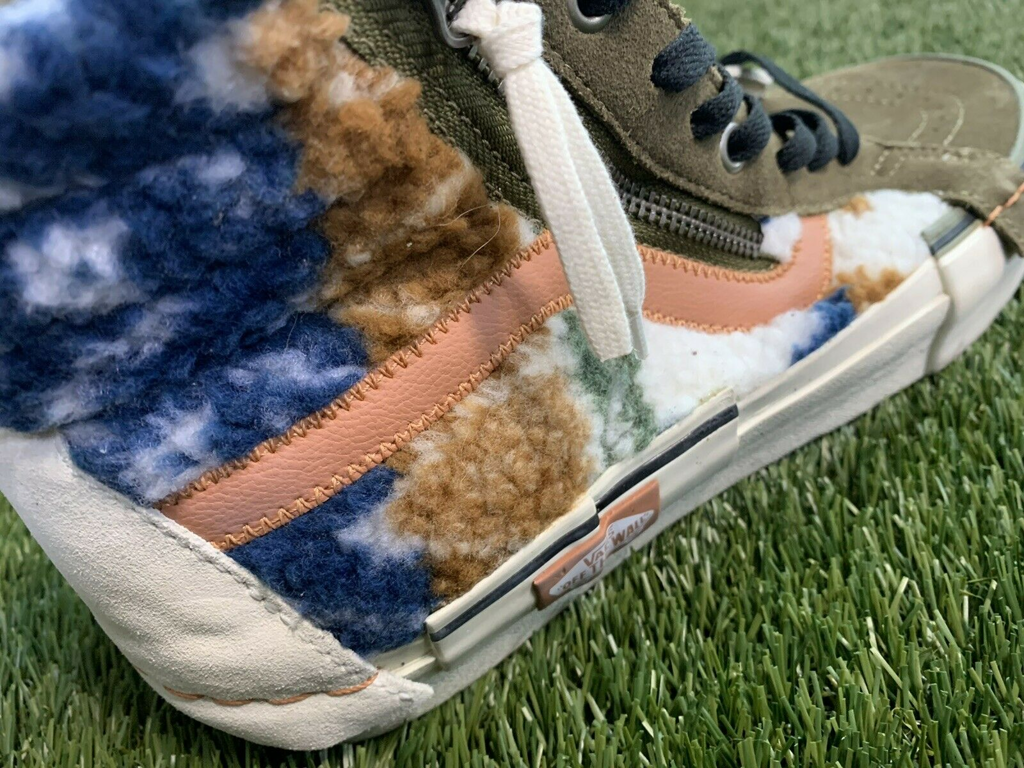 Giày Vans Sk8-Hi Reissue Cap 'Mixed Textile' VN0A3WM12UZ - Ảnh 5