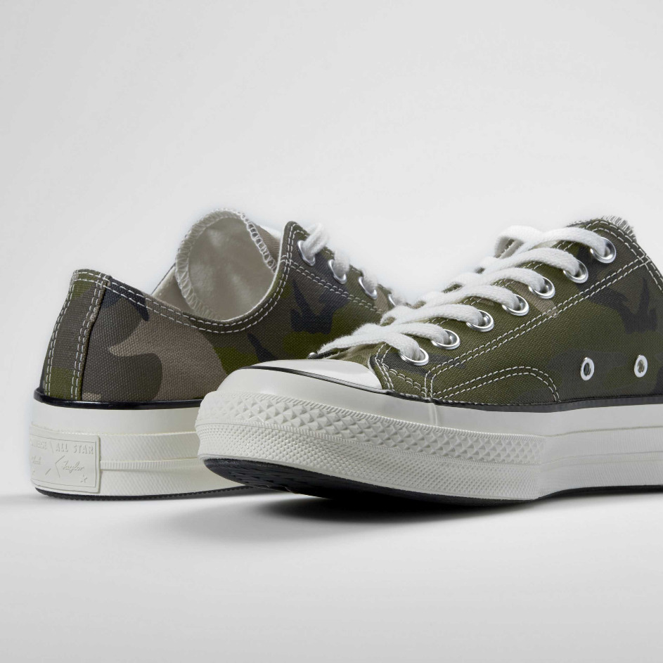 Giày Converse Carhartt WIP x Chuck 70 'Green Camo' 165559C - Ảnh 3
