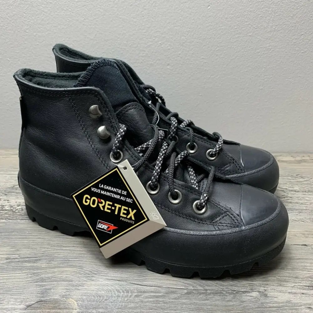 Alternative view of Giày Converse Chuck Taylor All Star Lugged Winter High GTX 'Black' 566155C