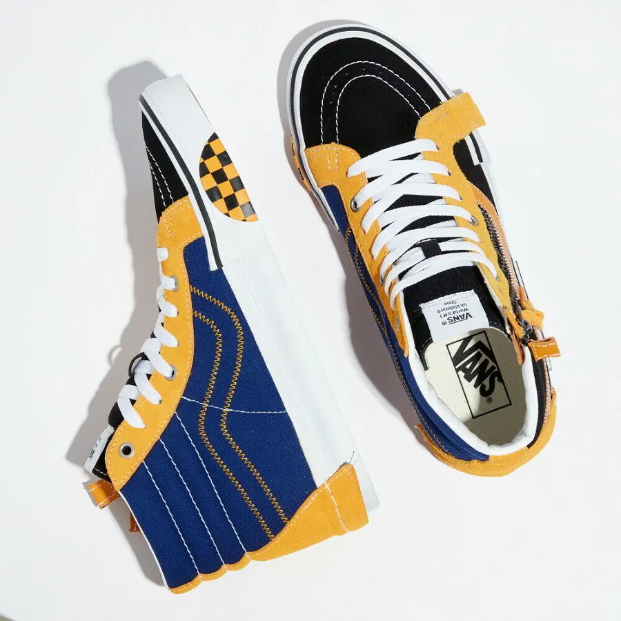 Giày Vans SK8-Hi Reissue CAP Skate 'Black' VN0A3WM15FG - Ảnh 5