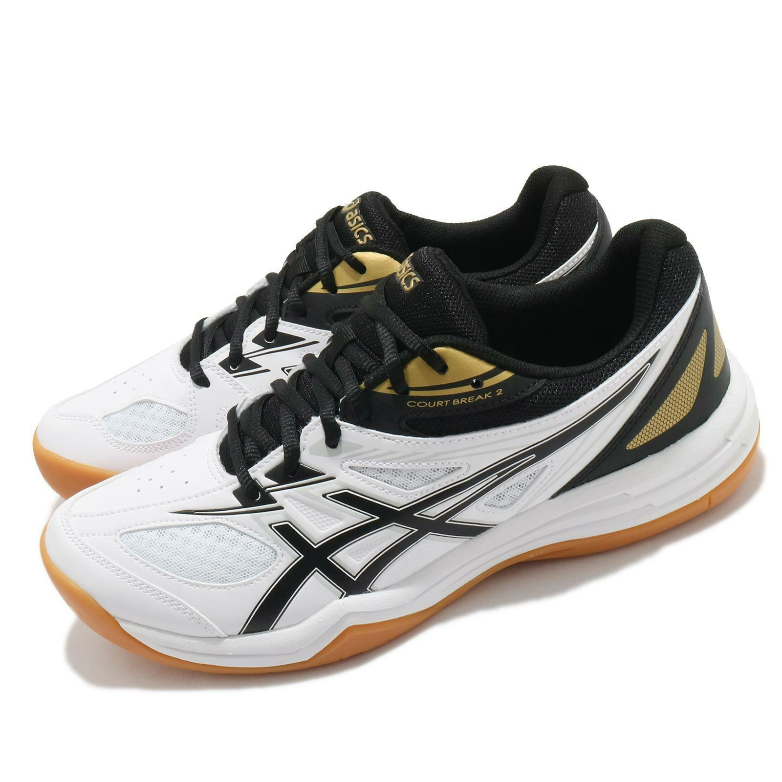 Giày Asics Court Break 2 'White Black' 1073A013-102 - Ảnh 2