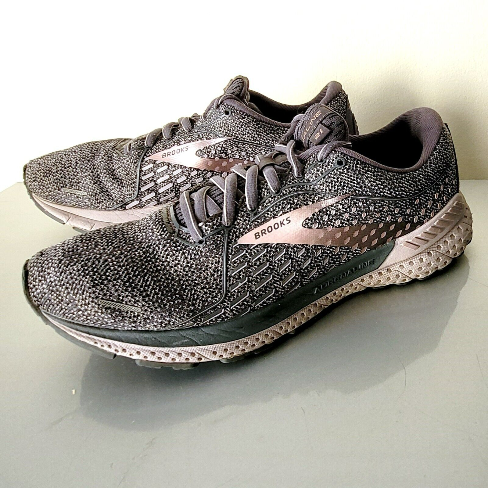 Giày Brooks Adrenaline GTS 21 Grey 1203291D-528 - Ảnh 5