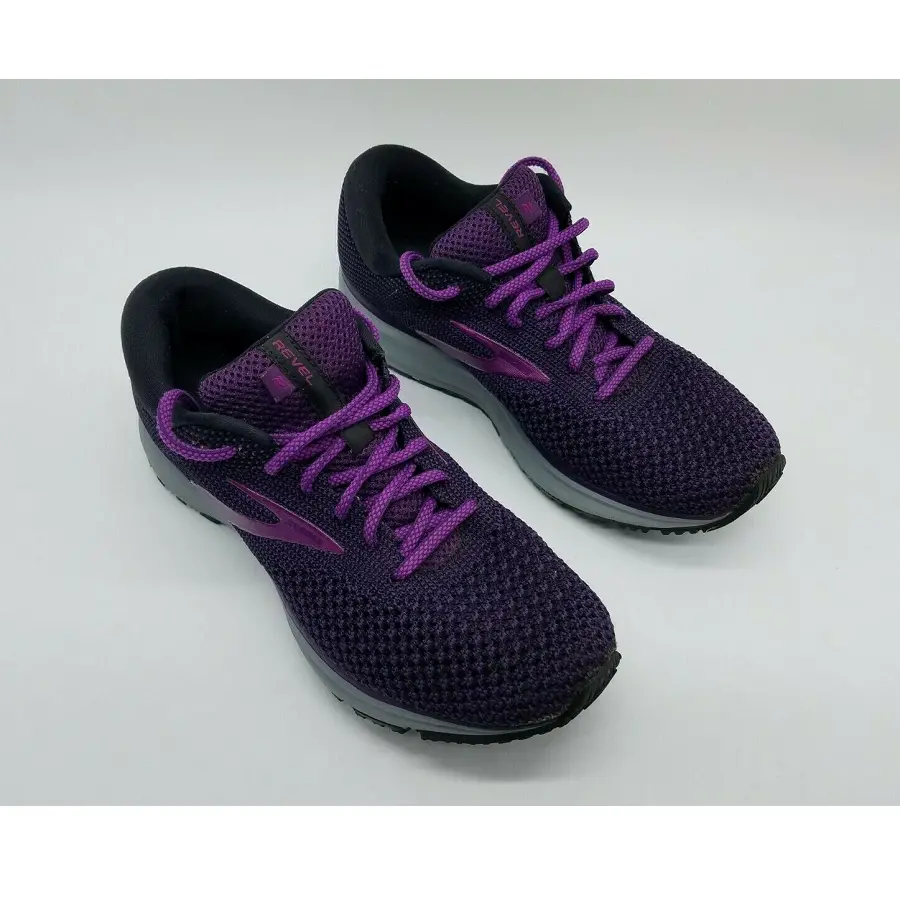 Giày Brooks Revel 2 'Black/Purple' 1202811B-080 - Ảnh 5