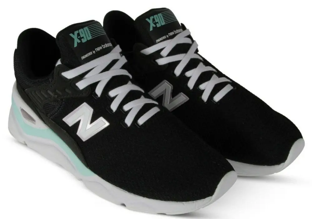 Alternative view of Giày New Balance X90 Synthetic & Mesh 'Black Light Reef' WSX90CYA