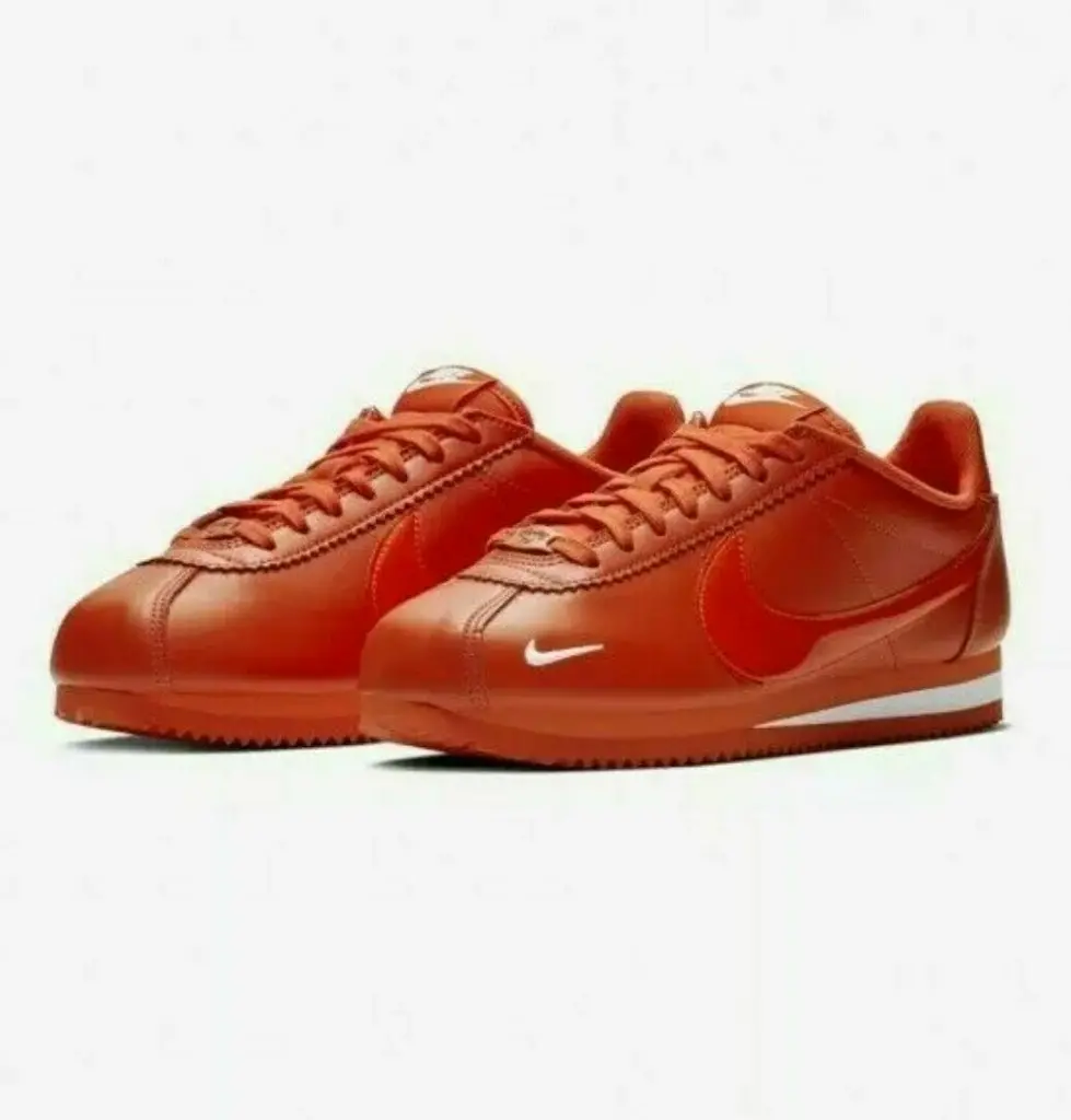 Alternative view of Giày Nike Wmns Classic Cortez Premium 'Team Orange' 905614-802