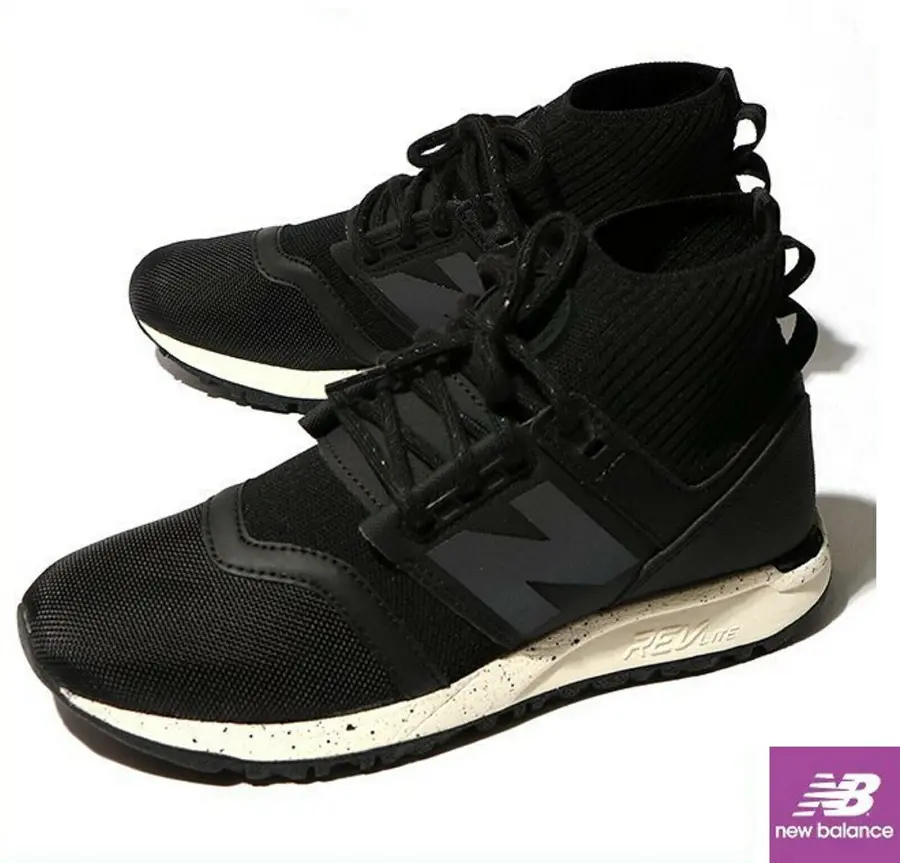 Giày New Balance 247 Mid Running 'Sport Black' WRL247OA - Ảnh 4