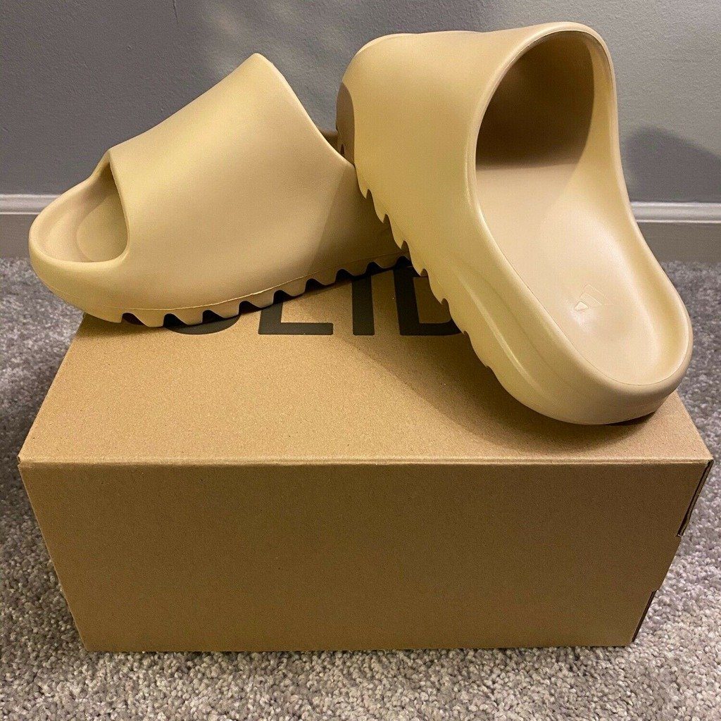 Dép Adidas Yeezy Slides 'Desert Sand' FW6344 - Ảnh 2