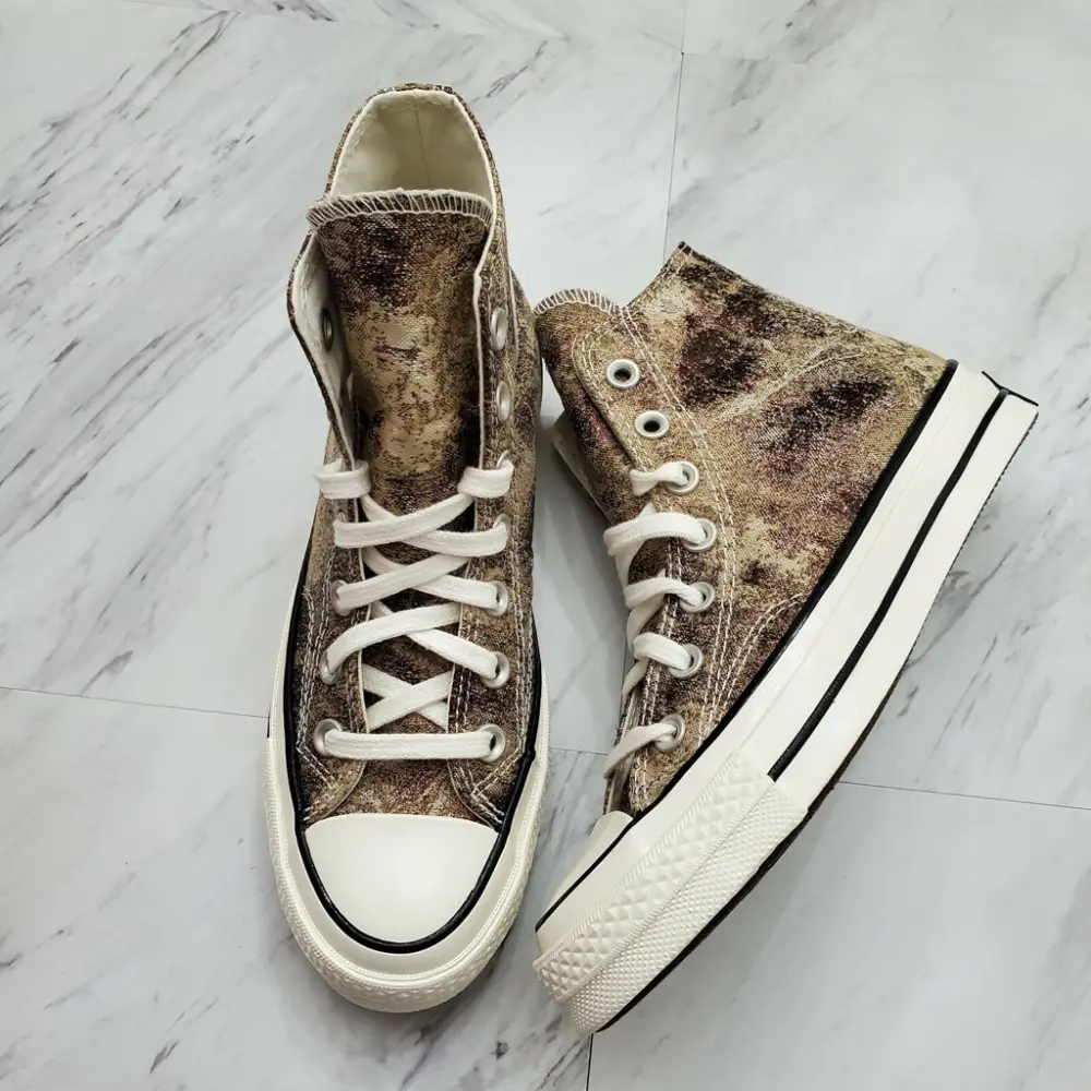 Giày Converse Chuck 70 High 'Bronze Egret Black' 570530C - Ảnh 4